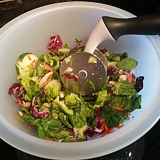 Alternate image 8 for OXO Good Grips&reg; Salad Chopper and Bowl