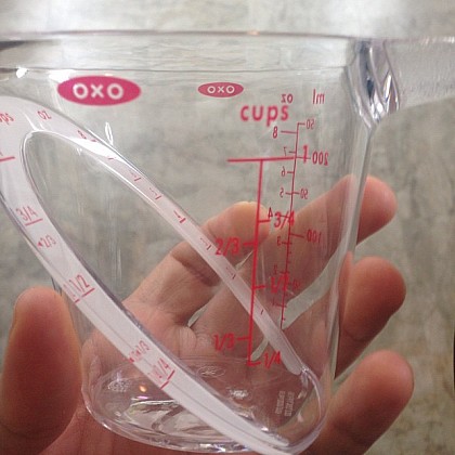 OXO Good Grips&reg; Angled Measuring Cup. View a larger version of this product image.