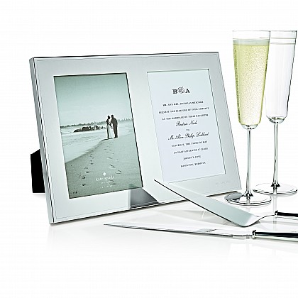 kate spade new york Darling Point&trade; Double 5-Inch x 7-Inch Picture Frame. View a larger version of this product image.