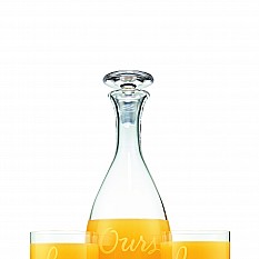 Alternate image 3 for kate spade new york Two of a Kind&trade; "Ours" Decanter