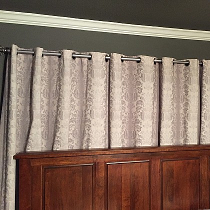 Eclipse Nadya Room Darkening Window Curtain Panel (Single). View a larger version of this product image.