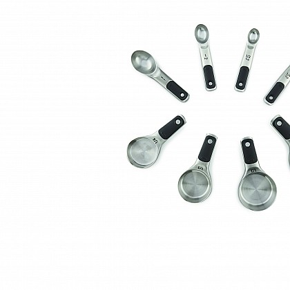 OXO Good Grips&reg; Stainless Steel Measuring Spoons (Set of 4). View a larger version of this product image.