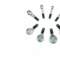 Alternate image 5 for OXO Good Grips&reg; Stainless Steel Measuring Spoons (Set of 4)