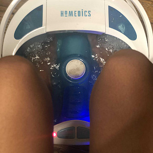 Alternate image 10 for HoMedics&reg; Shower Bliss Foot Spa with Heat Boost Power