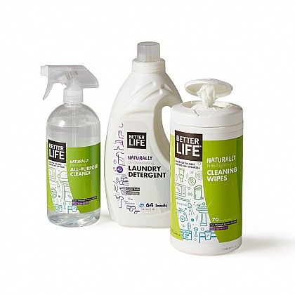 Better Life&reg; Naturally Filth-Fighting 70-Count All Purpose Cleaning Wipes. View a larger version of this product image.