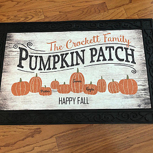 Alternate image 2 for Pumpkin Patch Door Mat