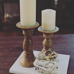 Alternate image 8 for Luminara&reg; Candles Real-Flame Effect Pillar Candle in Ivory
