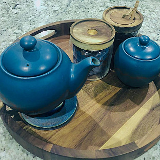 Alternate image 1 for Noritake&reg; Colorwave Teapot in Blue