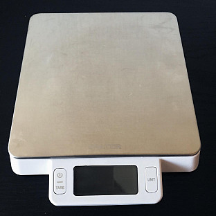 Alternate image 2 for Salter&reg; High Precision Stainless Steel Digital Kitchen Food Scale in White