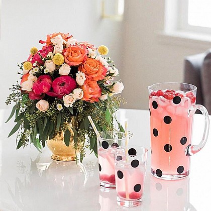 kate spade new york All in Good Taste&trade; Deco Dot Pitcher. View a larger version of this product image.