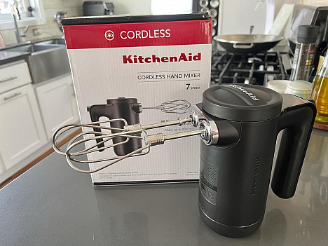 KitchenAid&reg; Cordless 7 Speed Hand Mixer. View a larger version of this product image.