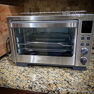 Alternate image 15 for CRUX&reg; Artisan Series 6 Slice Digital Air Frying Toaster Oven