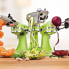 Alternate image 6 for KitchenAid&reg; 5-Blade Spiralizer with Peel, Core, and Slice Stand Mixer Attachment