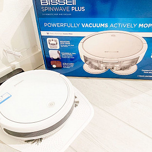 Alternate image 8 for BISSELL&reg; SpinWave Plus 2-in-1 Robotic Mop and Vac in Pearl White