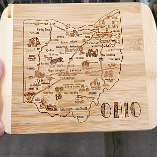 Alternate image 1 for Totally Bamboo&reg; Ohio Slice of Life Cutting Board