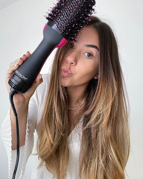 Revlon&reg; Salon One-Step&trade; Volumizer and Hair Dryer Brush. View a larger version of this product image.