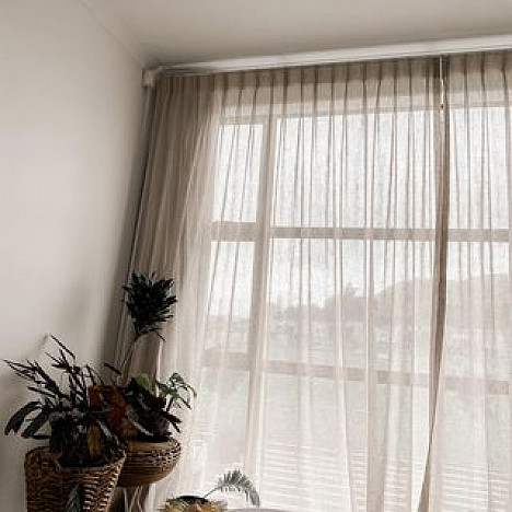 O&O by Olivia & Oliver&trade; Belgian Rod Pocket Light Filtering Window Curtain Panel (Single). View a larger version of this product image.
