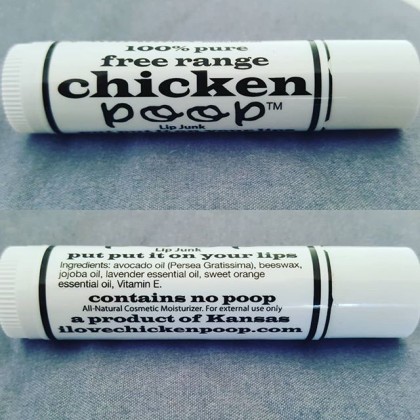 Free Range Chicken Poop&trade; 0.15 oz. Lip Balm. View a larger version of this product image.