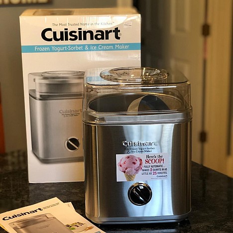 Cuisinart&reg; Stainless Steel Electric Ice Cream Maker. View a larger version of this product image.