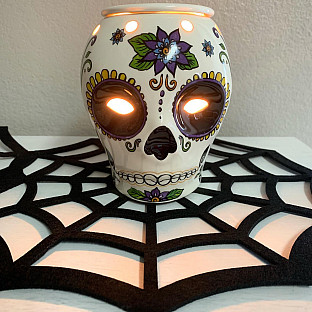 Alternate image 3 for AmbiEscents Day of the Dead Wax Warmer
