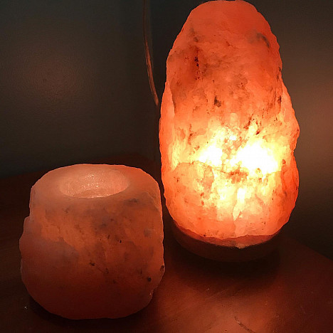 Himalayan Glow Ionic Natural Salt Crystal Lamp. View a larger version of this product image.