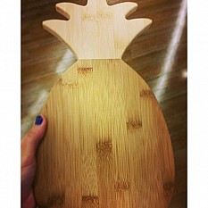Alternate image 3 for Totally Bamboo&reg; Pineapple-Shaped Cutting/Serving Board