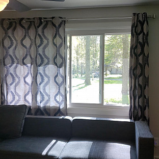 Alternate image 3 for Sun Zero&reg; Courtney Room Darkening Grommet Top Window Curtain Panel (Single)