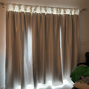 Alternate image 10 for Madison Park Emilia Twist Tab 100% Blackout Window Curtain Panel (Single)