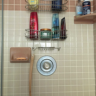 Alternate image 7 for ORG NeverRust&trade; Extra Wide Stainless Steel Shower Caddy