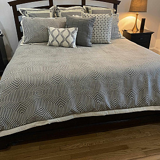 Alternate image 5 for Madison Park Signature Shades of Grey Comforter Set
