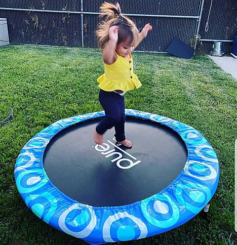 Pure Fun&reg; Super Jumper Kids&#39; Trampoline. View a larger version of this product image.