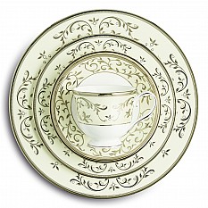 Alternate image 1 for Lenox&reg; Opal Innocence&trade; Silver Dinnerware Collection