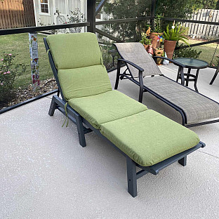 Alternate image 3 for POLYWOOD&reg; Nautical Stackable Chaise