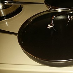 Alternate image 1 for All-Clad B1 Hard Anodized Nonstick 12-Inch Fry Pan with Lid