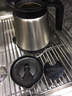 Keurig&reg; 2.0 Stainless Steel Thermal Carafe. View a larger version of this product image.