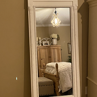 Alternate image 2 for Bee &amp; Willow&trade; 72-Inch x 30-Inch Rectangular Leaner Mirror in White