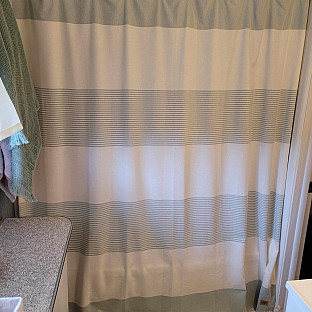 Alternate image 1 for UGG&reg; Napa Shower Curtain in Agave