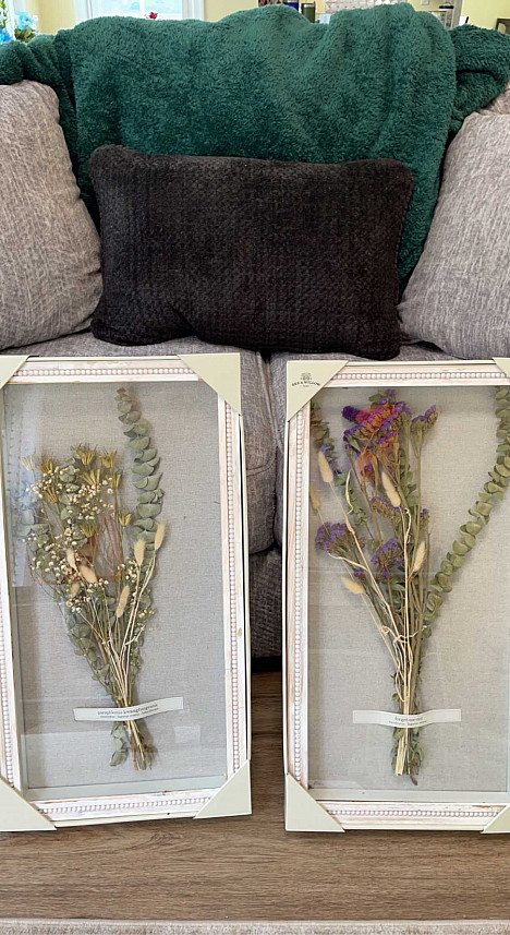 Bee &amp; Willow&reg; Wildflowers &amp; Eucalyptus Shadow Box. View a larger version of this product image.
