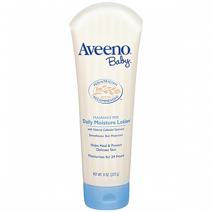Aveeno&reg; 8 oz. Unscented Baby Lotion. View a larger version of this product image.