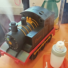 Alternate image 6 for Crane Ultrasonic Cool Mist Train Humidifier