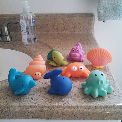Elegant Baby&reg; 8-Pack Sea Party Bath Squirties. View a larger version of this product image.