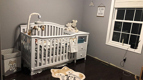 Sorelle Berkley 4-in-1 Convertible Crib and Changer. View a larger version of this product image.
