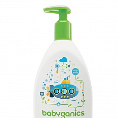 Alternate image 2 for Babyganics&reg; 17 oz. Fragrance-Free Moisturizing Daily Lotion