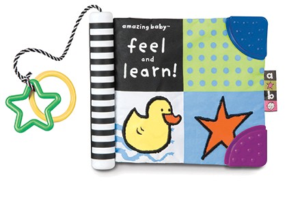 Kids Preferred&trade; Amazing Baby&trade; Feel and Learn Soft Book. View a larger version of this product image.