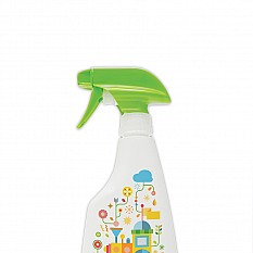Alternate image 4 for Babyganics&reg; 17 oz. Fragrance-Free Toy & Highchair Cleaner