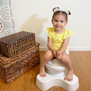 Alternate image 9 for The First Years&trade; Super Pooper&trade; Plus Potty Training Seat in White