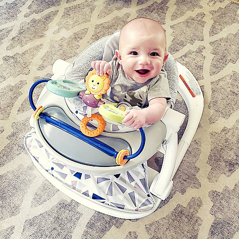 Fisher-Price&reg; Owl Sit-Me-Up Floor Seat. View a larger version of this product image.