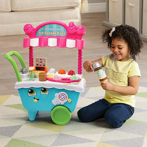 LeapFrog&reg; Scoop and Learn Ice Cream Cart in Blue. View a larger version of this product image.
