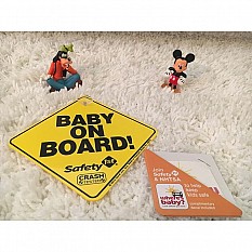 Alternate image 4 for Safety 1st&reg; Baby on Board Sign Car Magnet in Yellow