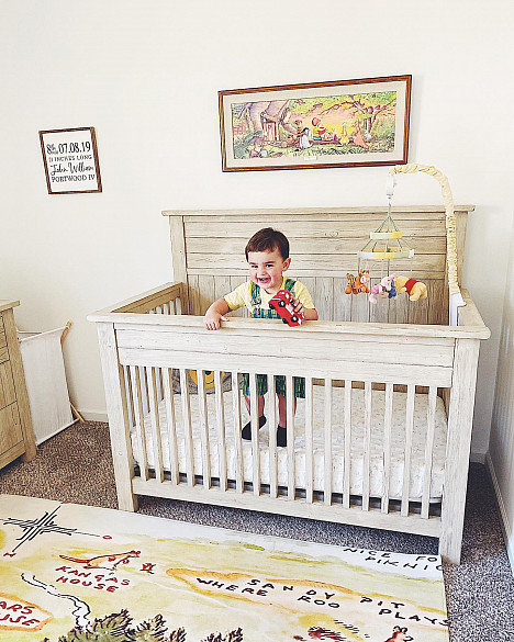 Bel Amore&reg; Channing Full Panel 4-in-1 Convertible Crib. View a larger version of this product image.